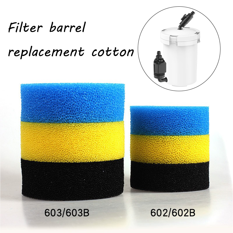 Marine Aquarium Chiller - Fish Tank Filter Barrel Replacement Cotton