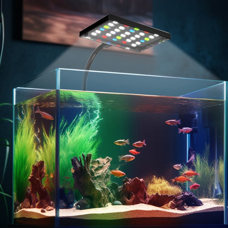 USB Aquarium LED Light Full Sp - مراجعة Aquarium Marine Lights وسعره