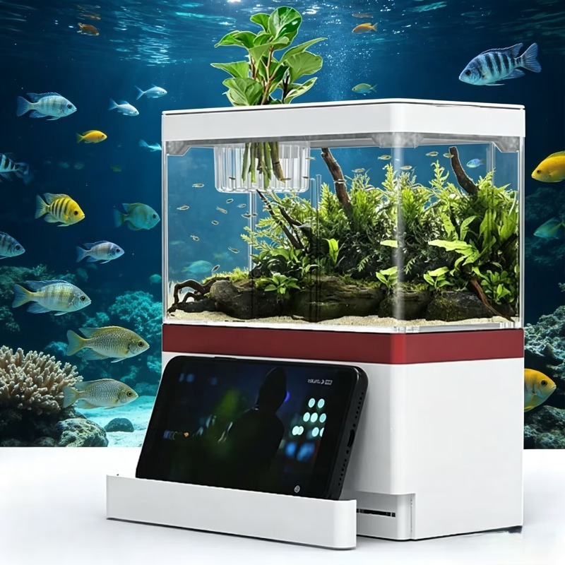 2026 mini fish tank Self circu - مراجعة Marine Aquarium Live وسعره