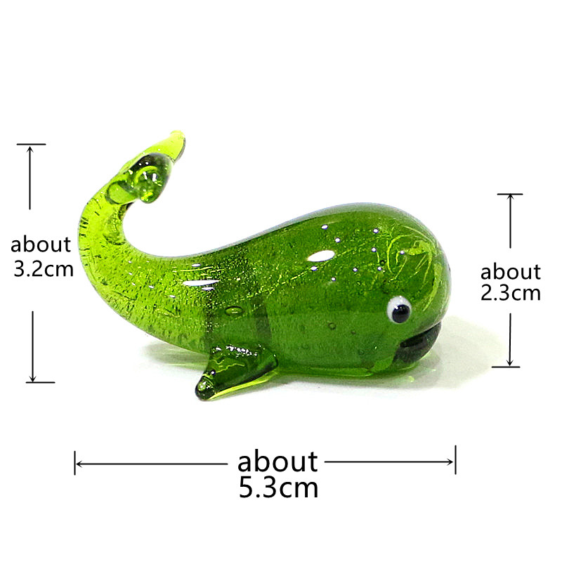 Murano Glass Whale Miniature F - مراجعة Marine Aquarium Live وسعره