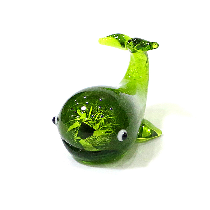 Murano Glass Whale Miniature F - مراجعة Marine Aquarium Live وسعره