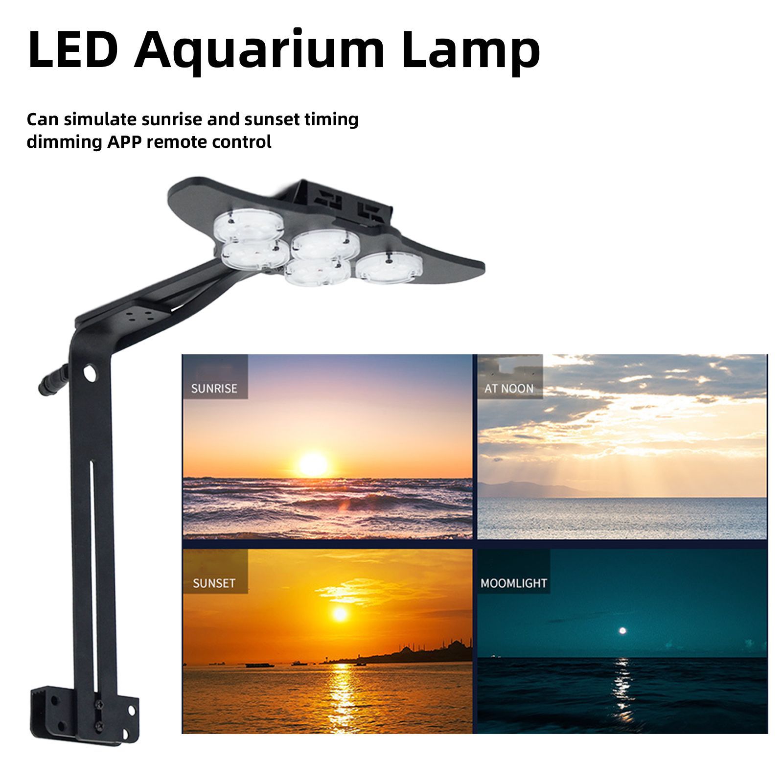 LED Marine Aquarium Coral Aqua - مراجعة Aquarium Marine Lights وسعره