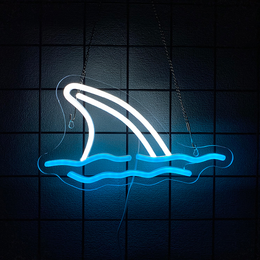 Shark Led Neon Sign, Marine An - مراجعة Marine Aquarium Live وسعره