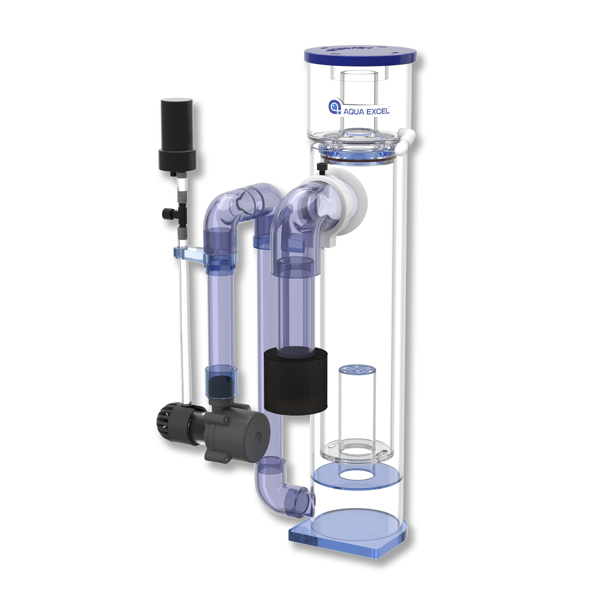 AQUA EXCEL AE-75H/100H Hang-on - مراجعة Marine Aquarium Protein Skimmer وسعره