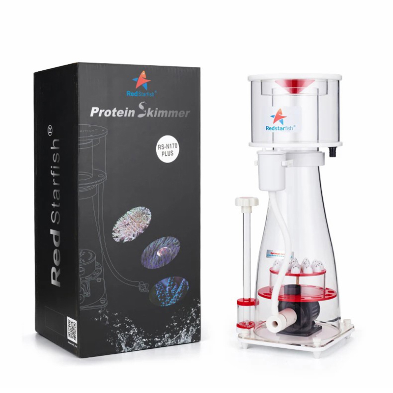 110-240V Red Starfish Aquarium - مراجعة Marine Aquarium Protein Skimmer وسعره