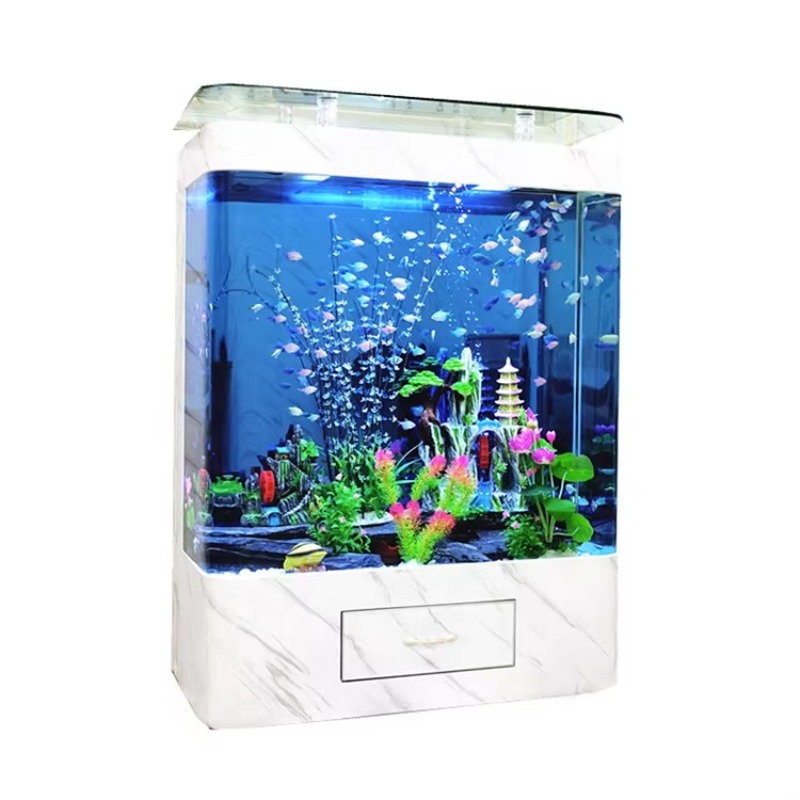 Marine 200 Gallon Glass Fish A - مراجعة Marine Aquarium Live وسعره