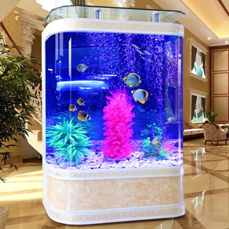 Marine 200 Gallon Glass Fish A - مراجعة Marine Aquarium Live وسعره