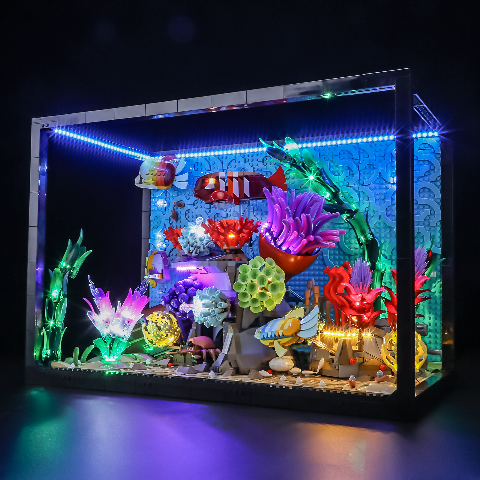 Hprosper LED Light for lego 10 - مراجعة Aquarium Marine Lights وسعره