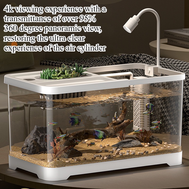 Fish tank household aquarium l - مراجعة Marine Aquarium Live وسعره