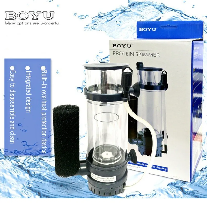 6W/8W BOYU Protein Skimmer Fil - مراجعة Marine Aquarium Protein Skimmer وسعره