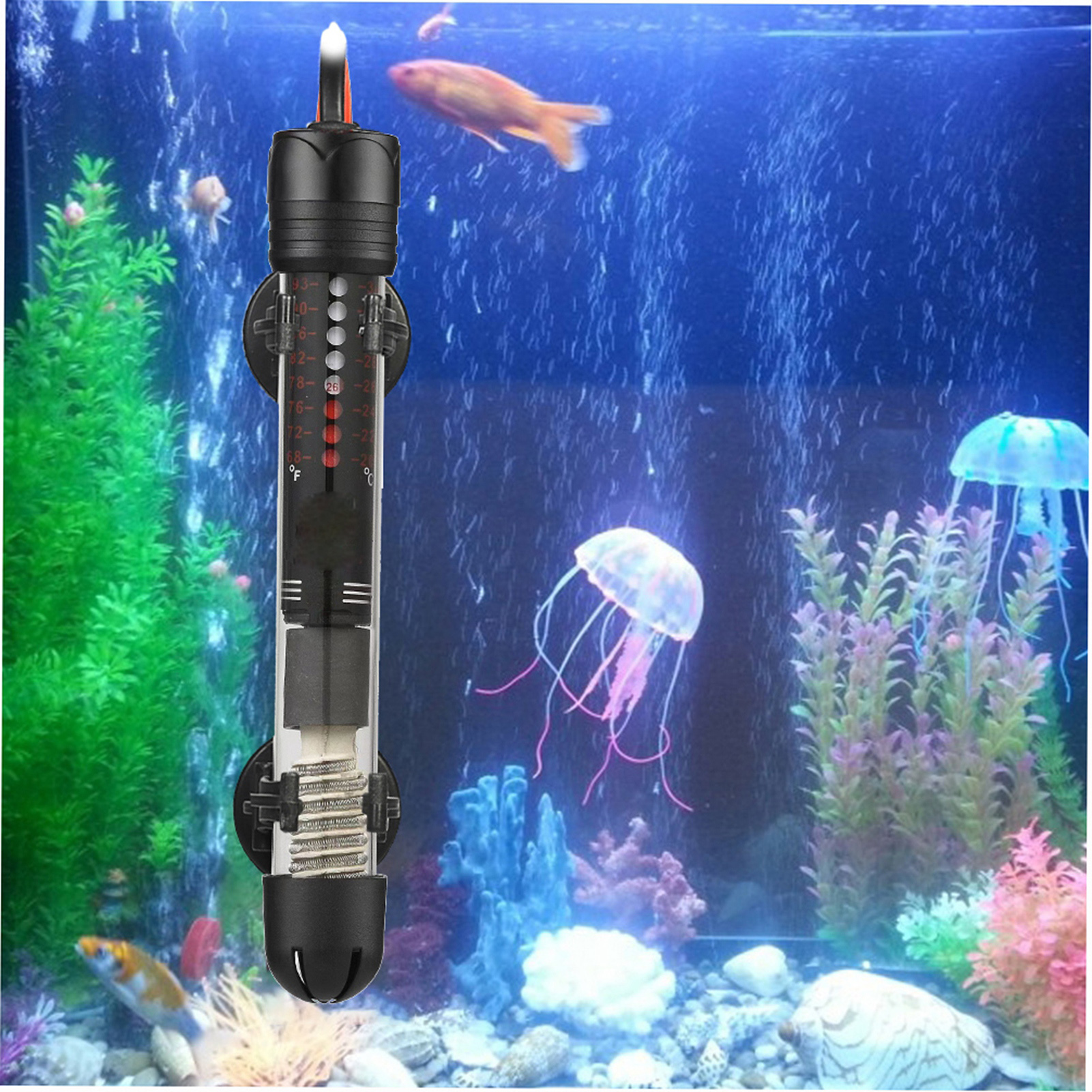 Submersible Heater Heating Rod - مراجعة Aquarium Marine Lights وسعره