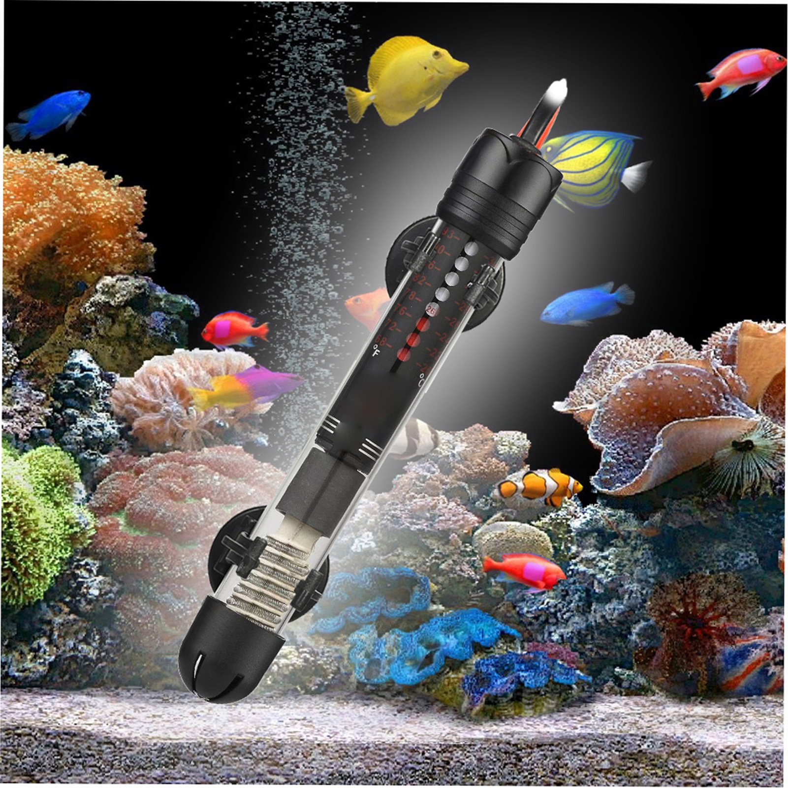 Submersible Heater Heating Rod - مراجعة Aquarium Marine Lights وسعره