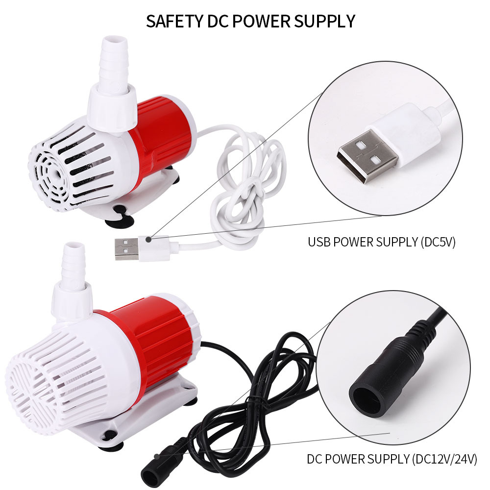 Silent Submersible Pump Fish T - مراجعة Marine Aquarium Live وسعره