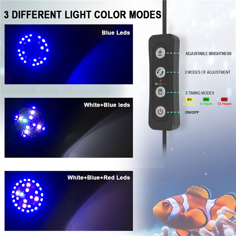 30W Aquarium Fish Tank Sea Wat - مراجعة Aquarium Marine Lights وسعره