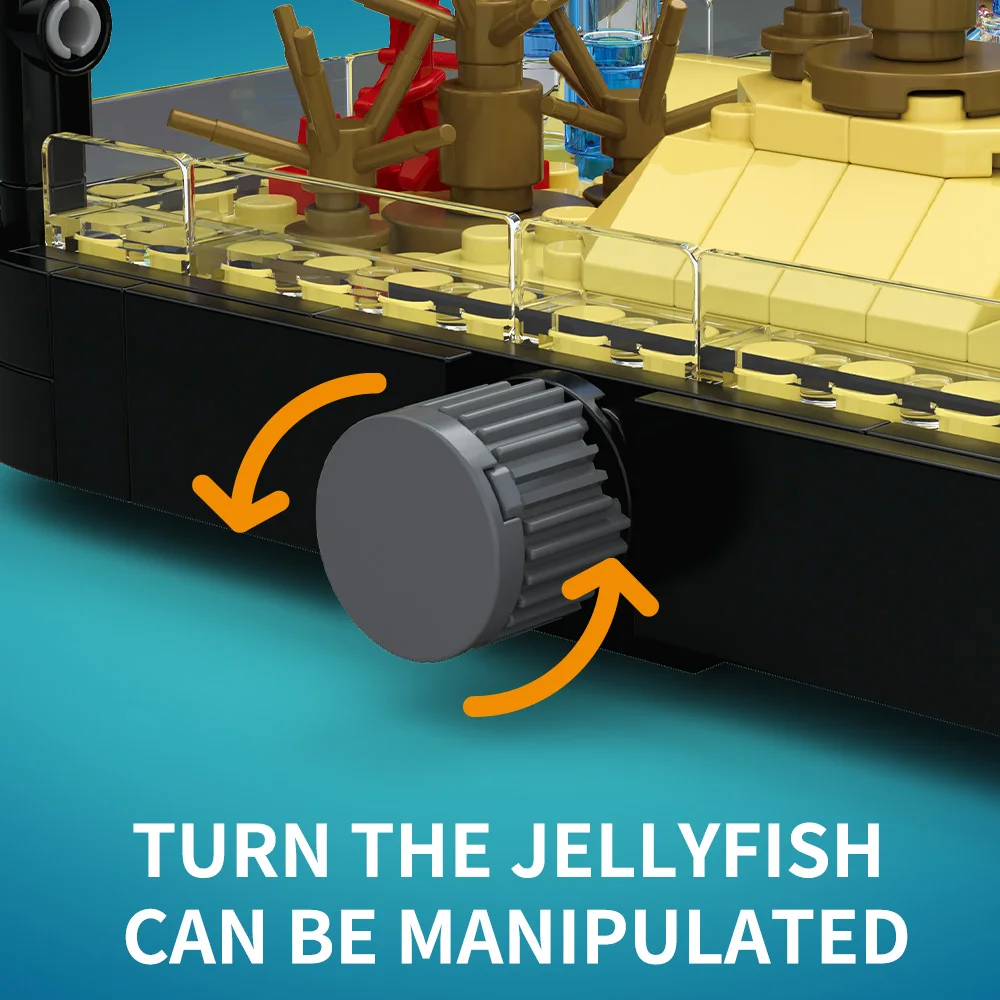 Fish Tank Building Block Set w - مراجعة Aquarium Marine Lights وسعره