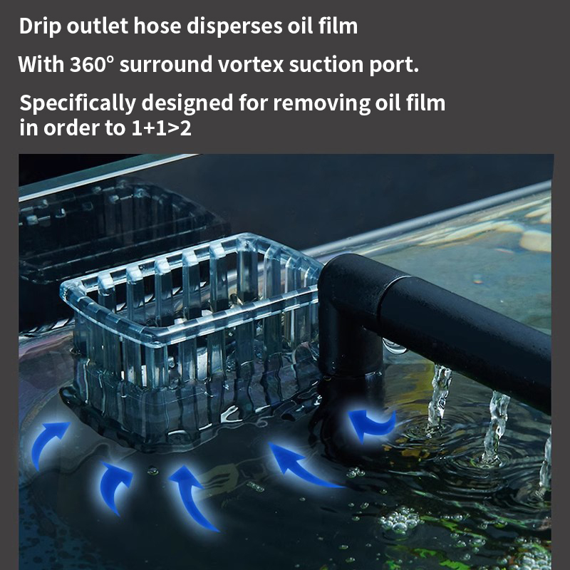 3W Aquarium Surface Oil Skimme - مراجعة Marine Aquarium Protein Skimmer وسعره