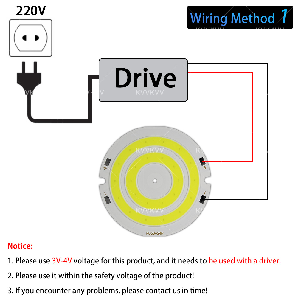 3V 4V Round COB LED Lamp Parts - مراجعة Aquarium Marine Lights وسعره