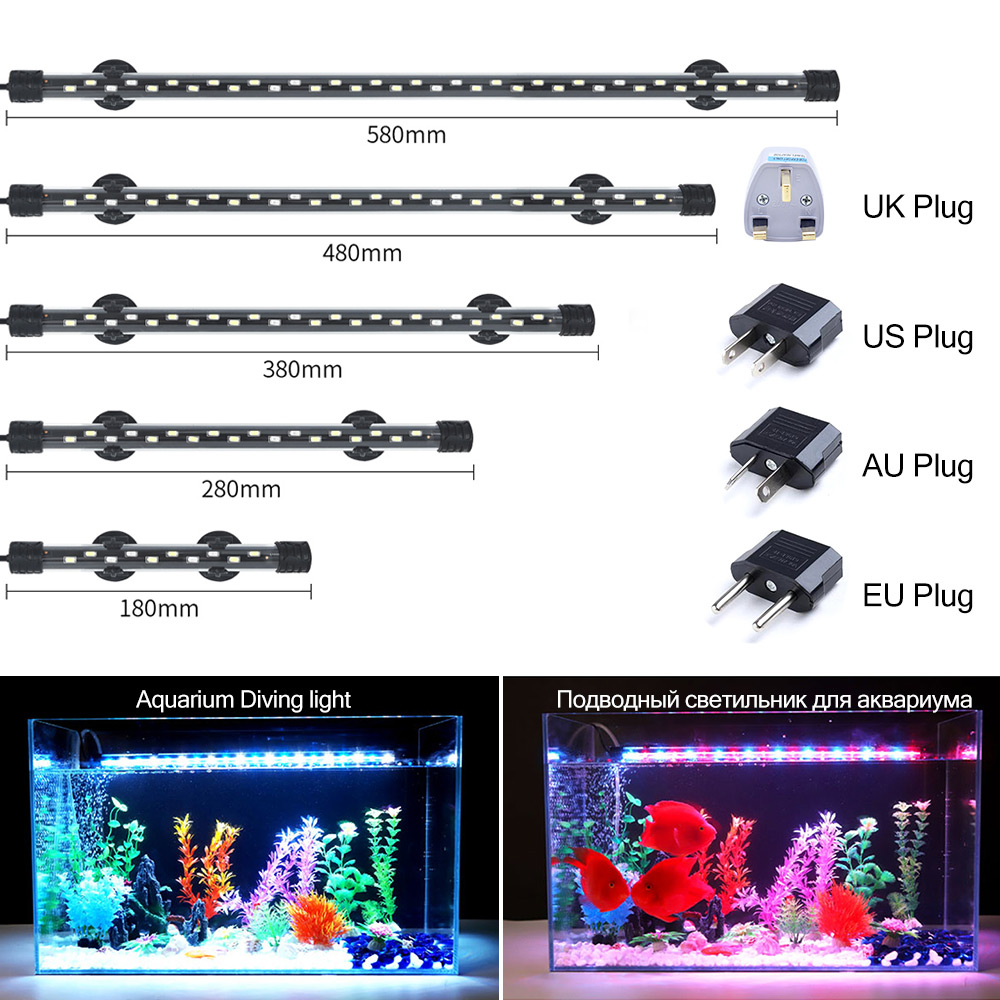 90-260V Aquarium Light LED Wat - مراجعة Aquarium Marine Lights وسعره