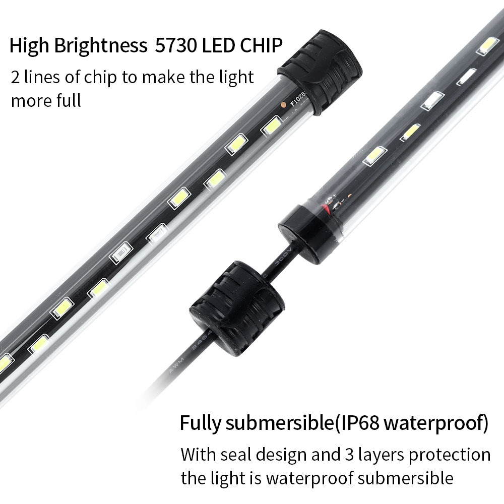90-260V Aquarium Light LED Wat - مراجعة Aquarium Marine Lights وسعره