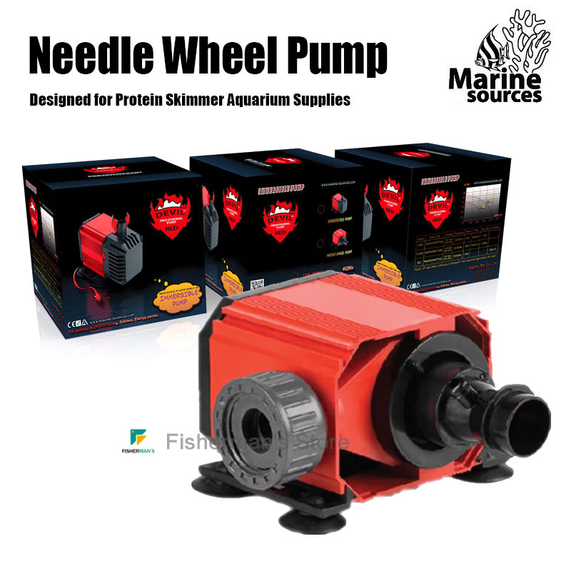Red Devil Needle Wheel Pump De - مراجعة Marine Aquarium Protein Skimmer وسعره