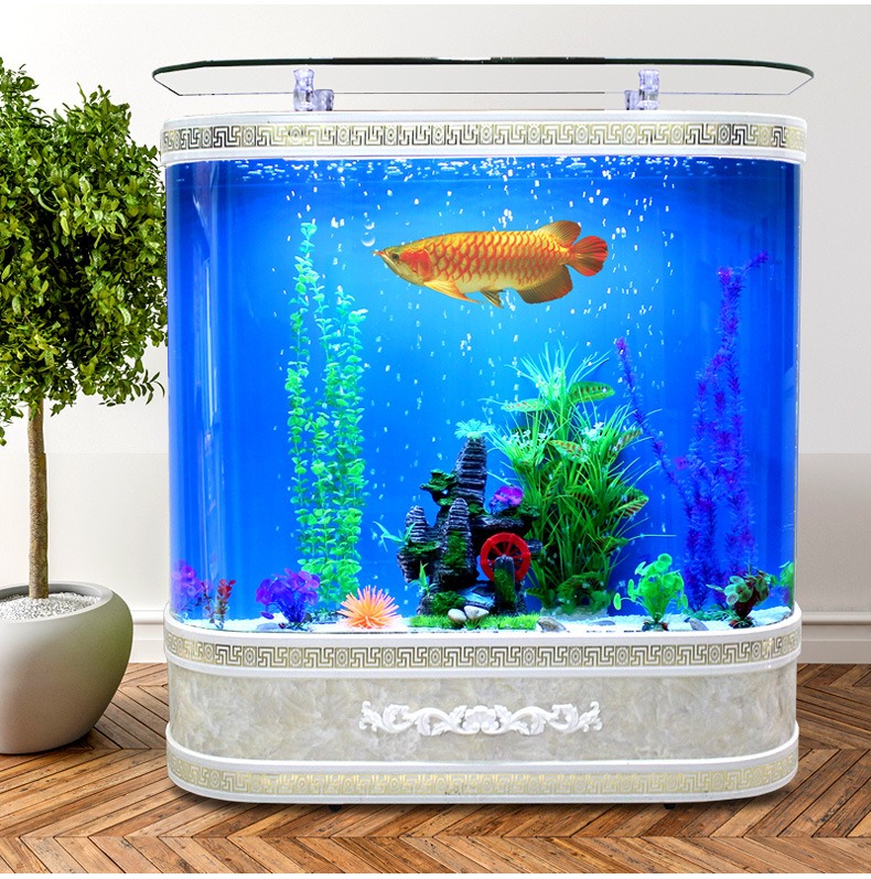 Customized Large Glass Fish Ta - مراجعة Marine Aquarium Live وسعره