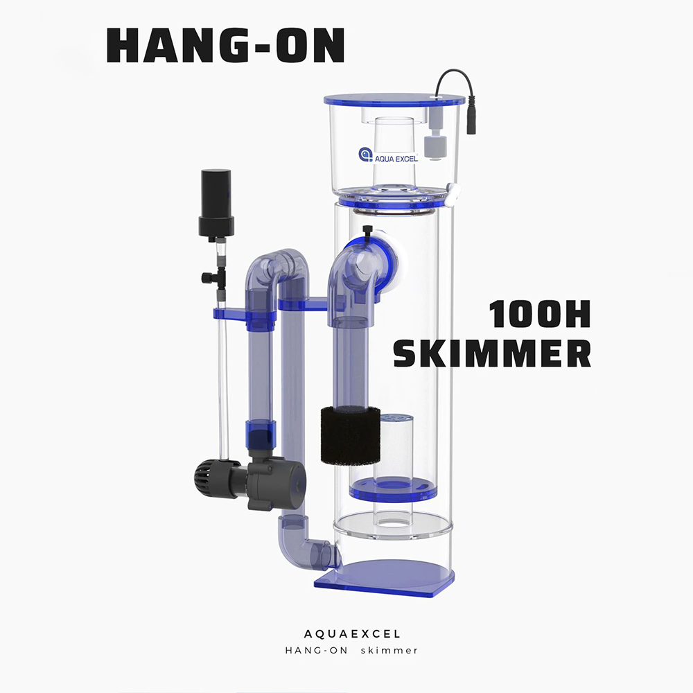 AQUA EXCEL AE-75H/100H Hang-on - مراجعة Marine Aquarium Protein Skimmer وسعره