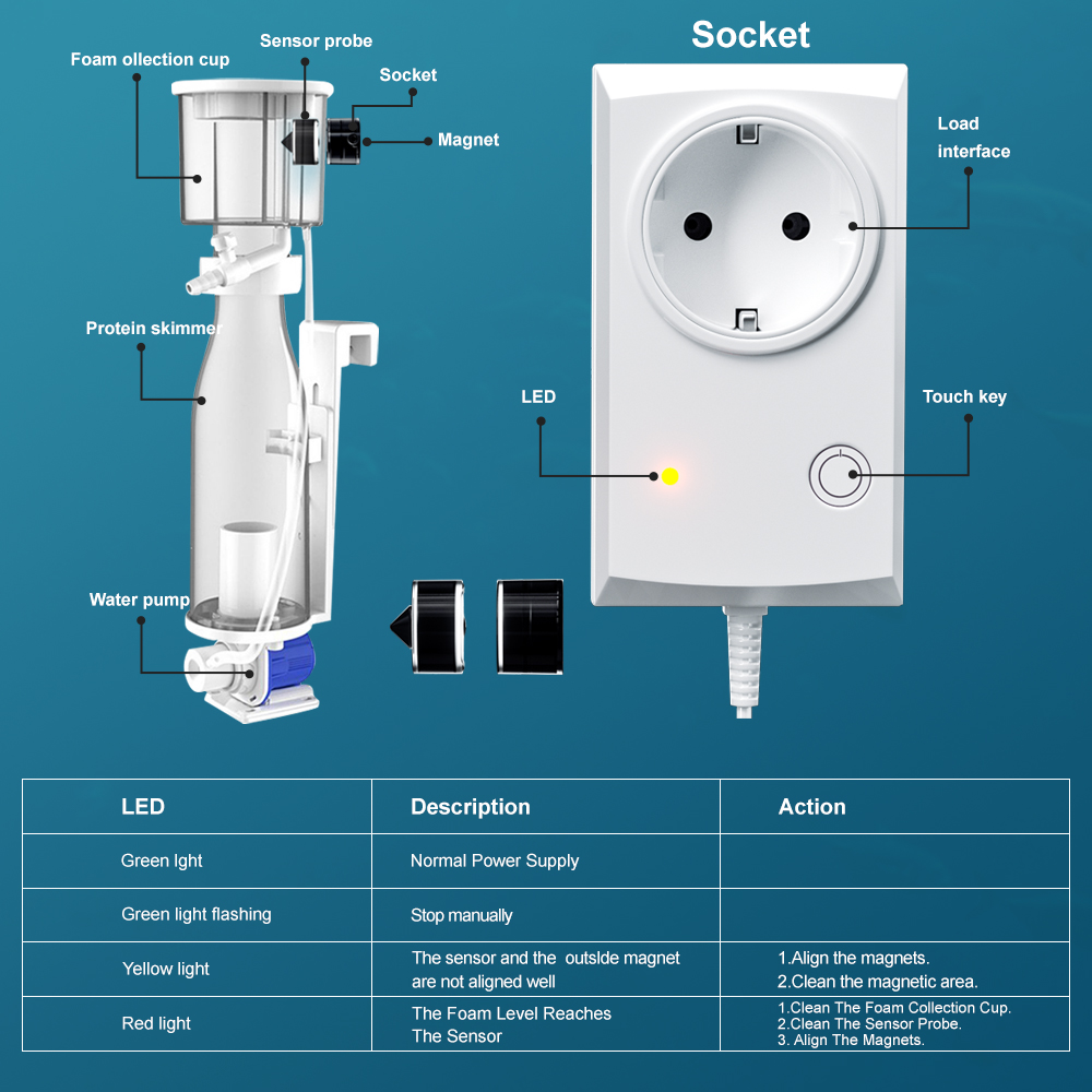 Jebao ASS-600 Explosion Proof  - مراجعة Marine Aquarium Protein Skimmer وسعره